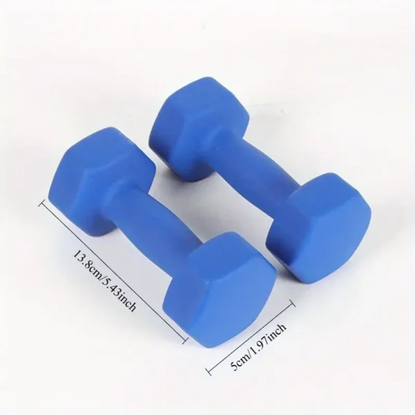Cross-Border Colored Dumbbells - 2 Packs