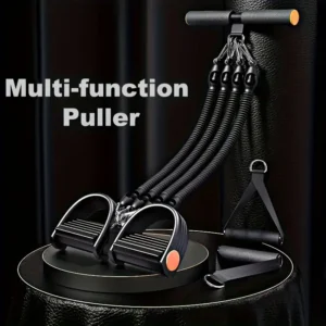 Adjustable Resistance Tension Rope with Pedal