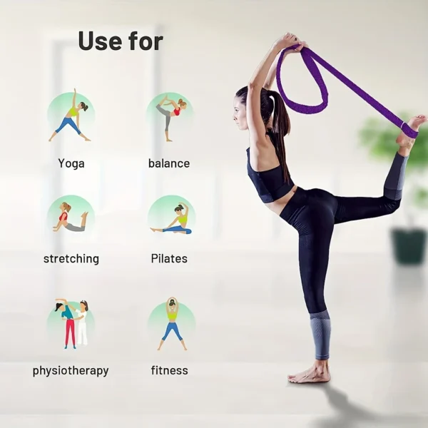 1pc FlexiFit Yoga Strap