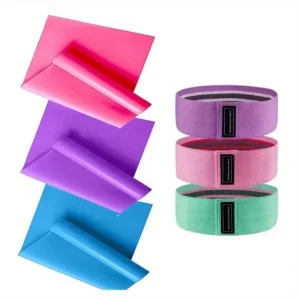 Elastic Yoga Bands Set for Full-Body Fitness