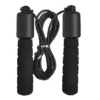 Black Fitness Jump Rope