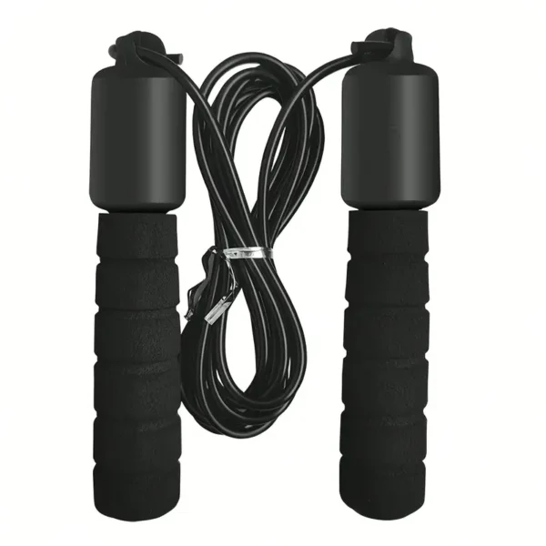 Black Fitness Jump Rope