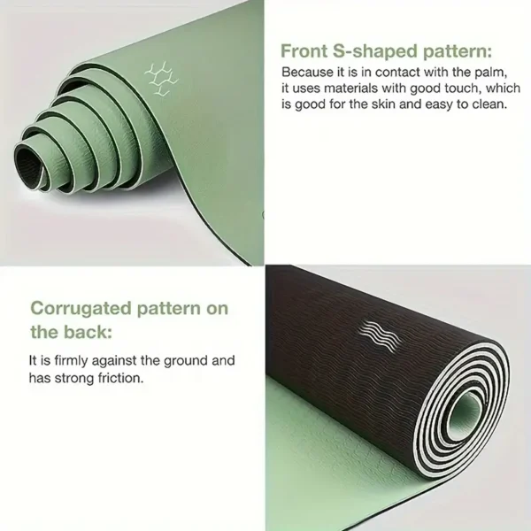 Yoga Mat with Non-Slip Textured Surface