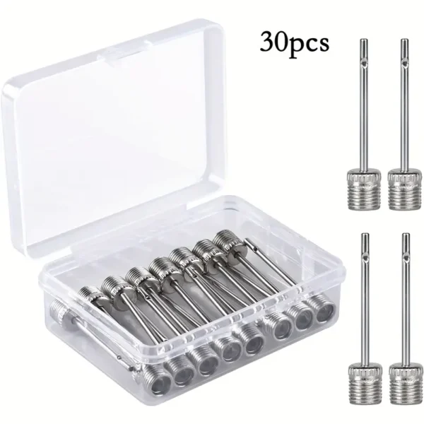 30pcs Air Pump Needles with Portable Storage Box