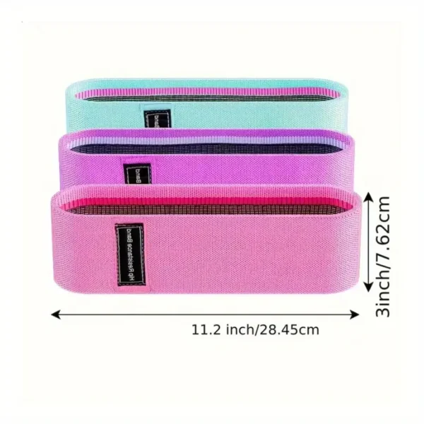 Elastic Yoga Bands Set for Full-Body Fitness