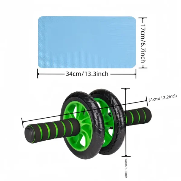 14 Inch Non Slip Ab Roller